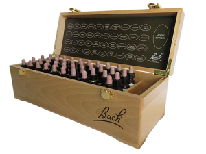 Bach Flower Remedies - Box and bottles