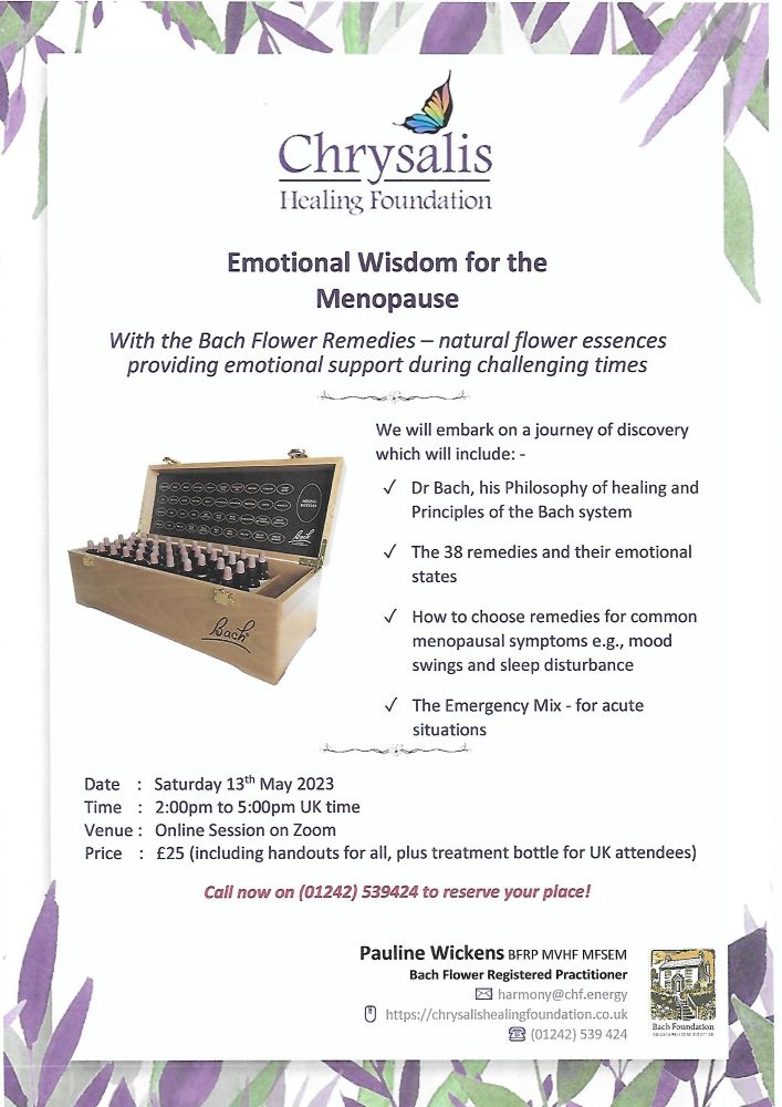 Menopause Workshop Online